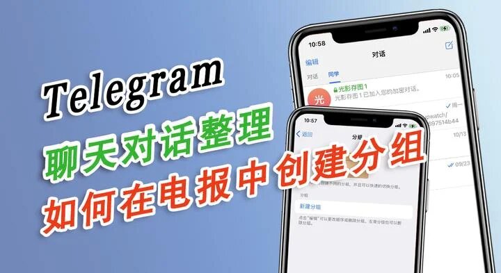 Telegeram可以分组聊天吗？