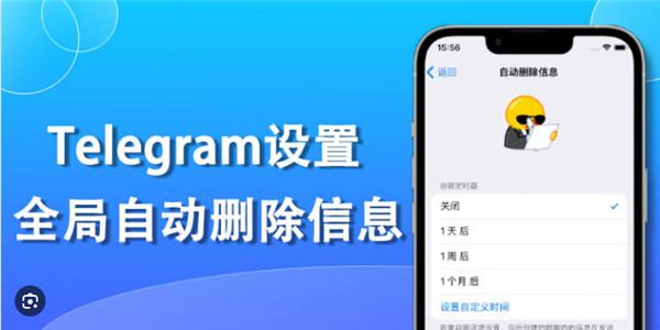 如何开启Telegeram的自动删除消息功能来保障隐私?