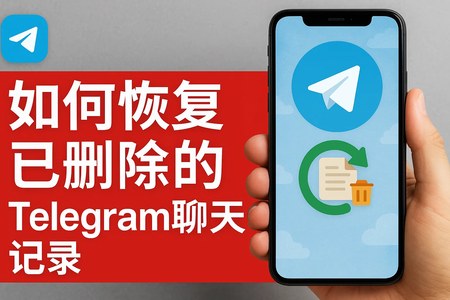 6招教你在Telegeram恢复已删除的对话记录